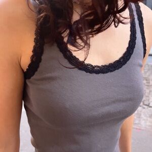 Ronnie Lace Long Tank